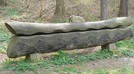Umění u potoka před Dolní Bukovinou