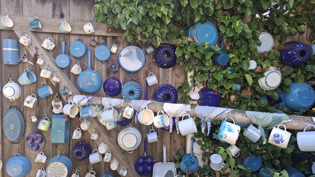 Sběratel. Sám nás pozval na prohlídku.