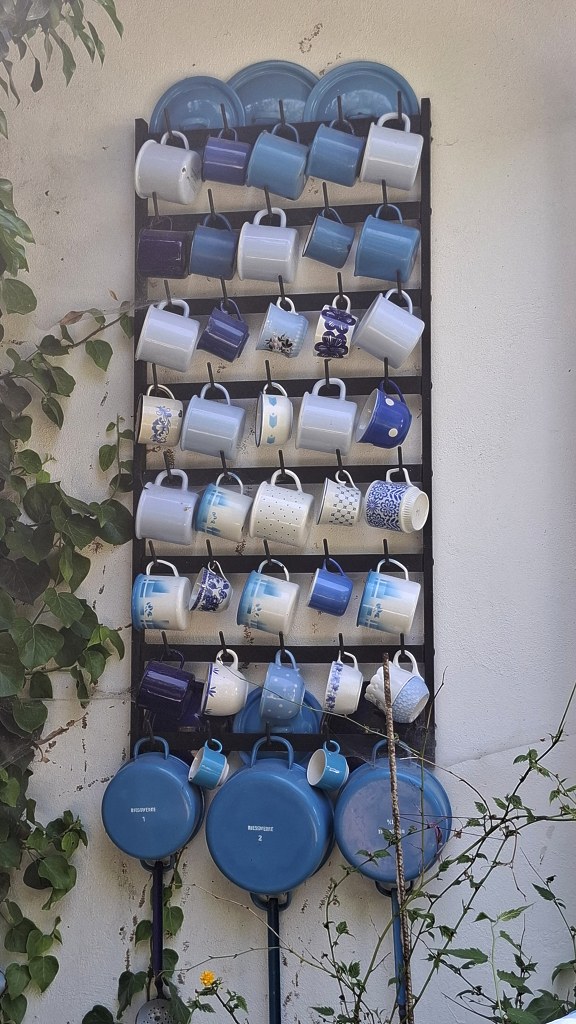 Sběratel. Sám nás pozval na prohlídku.